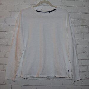 🤍 GAP Women’s White Long Sleeve Shirt · Size XL